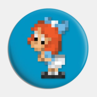 Elmyra low-res pixelart Pin