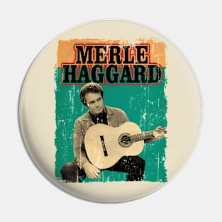 The merle haggard - Artdrawing Pin