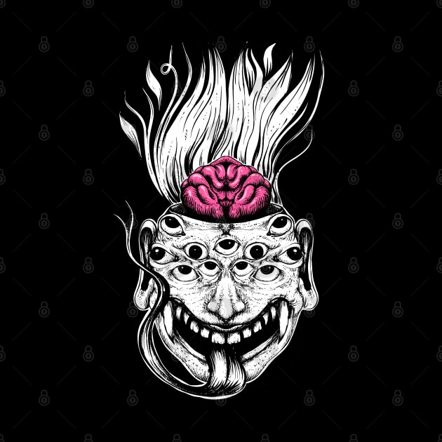 Mutant Brain by fakeface