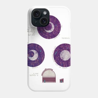 Charting the Nightsky Phone Case