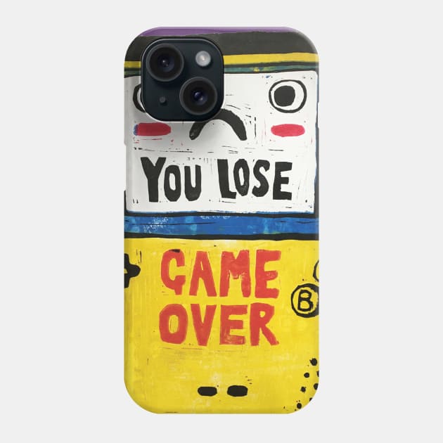 Game Over Phone Case by saif