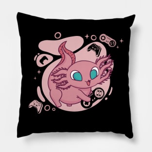 axolotl smile Pillow