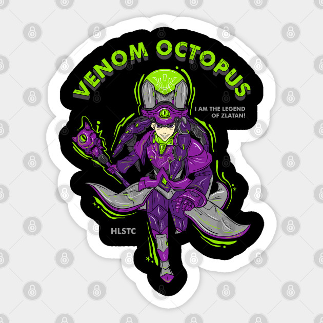 Mobile Legends Harley Venom Octopus Mobile Legends Bang Bang Sticker Teepublic