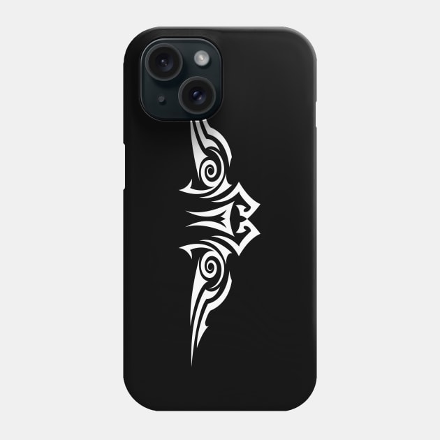 Tribal 18 Great for Masks Phone Case by Verboten