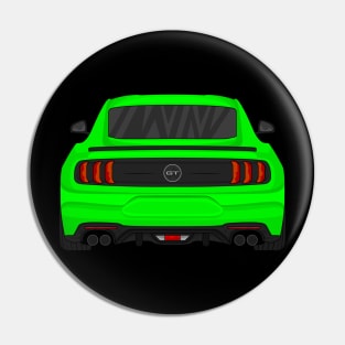 MUSTANG GT LIME Pin