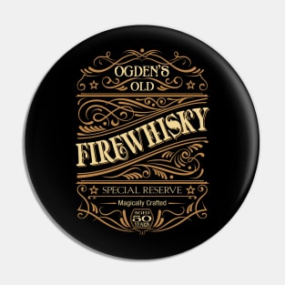 Ogden's Old Firewhisky Label Pin