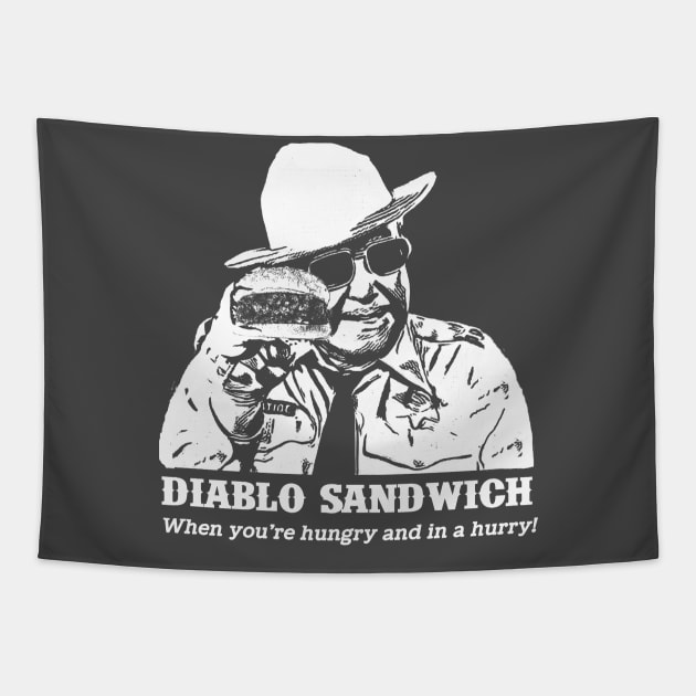 Smokey And The Bandit Diablo Sandwich Tapestry by Bigfinz