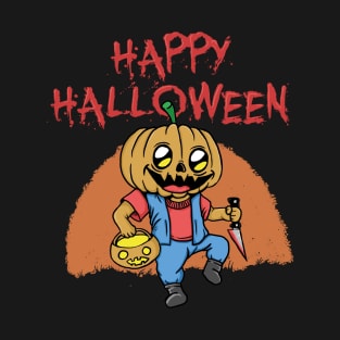 Kawaii Pumpkin Heads T-Shirt