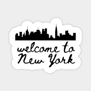 Welcome To New York Magnet