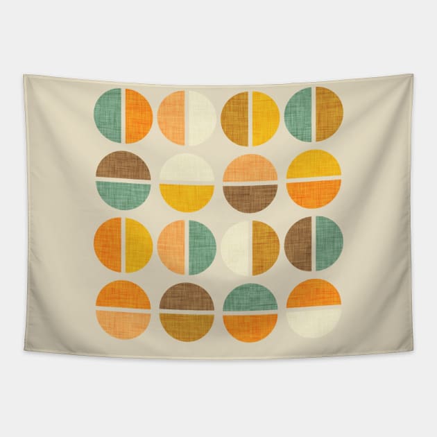 Earth Mod Dots Tapestry by bruxamagica