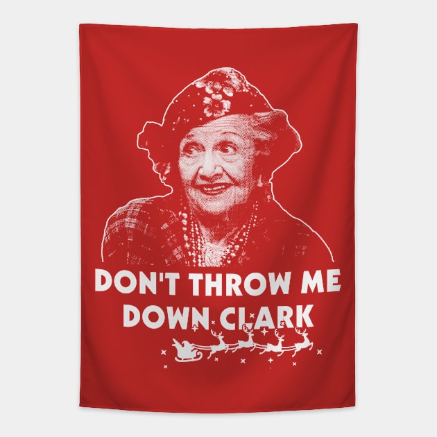 Don't Throw Me Down Clark Tapestry by BolaMainan