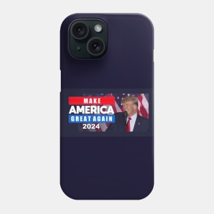 Trump 2024 Make America Great Again Phone Case