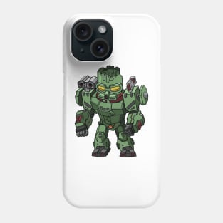 Green Cannon Machine Chibi Phone Case