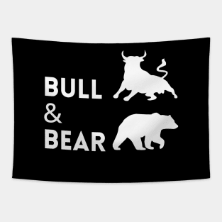 THE BULL & BEAR artwork1 Tapestry