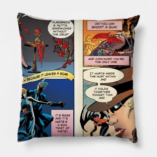 comics pink 5 Pillow