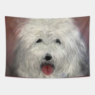 Old English Sheepdog Tapestry