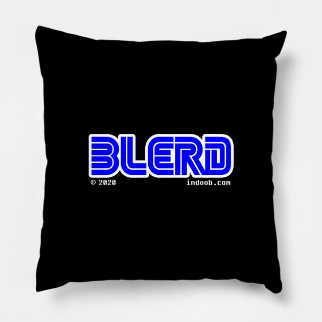 Black Sega Nerd Pillow by tsterling