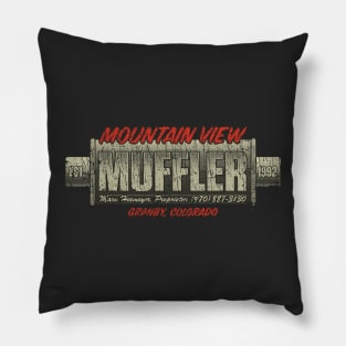 Mountain View Muffler 1992 Pillow