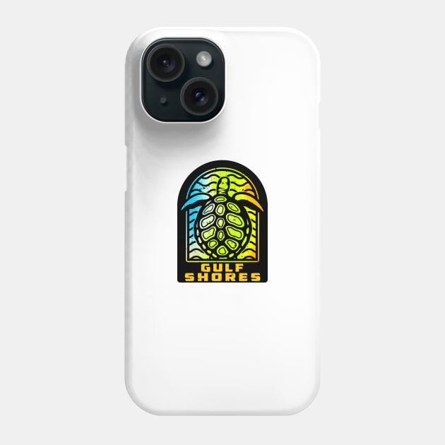 Gulf Shores Alabama Sea Turtle AL Phone Case by DD2019