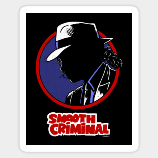 Michael Jackson Smooth Criminal Vinyl Sticker Stickers