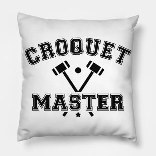 Croquet Master Pillow