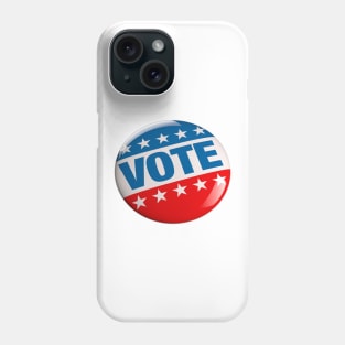 Image: Vote button Phone Case