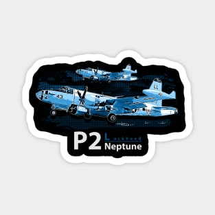 Lockheed P2 Neptune Aircraft Magnet