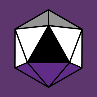 Pride DnD Ace D20 T-Shirt