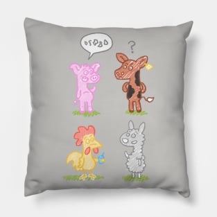 Down on the Farm Pillow