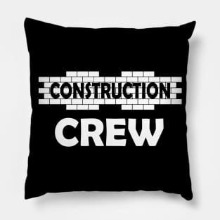 Construction Crew Pillow