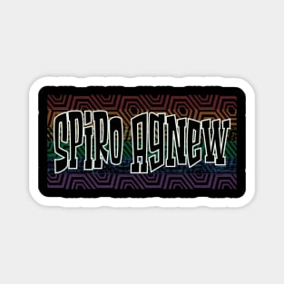 LGBTQ PRIDE USA SPIRO AGNEW Magnet