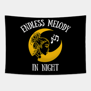 Endless Melody in Night 2 Tapestry