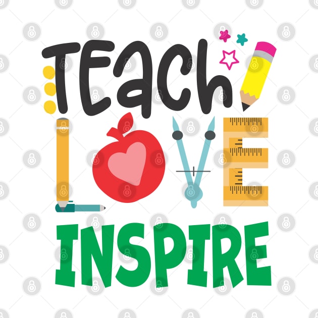 Teach,Love,Inspire by A Zee Marketing