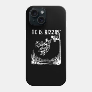 He is Rizzin Funny Easter Jesus Phone Case