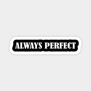 Perfect Birthday Present Quote Funny Ironic Black Cute Valentines Day Girlfriend Magnet