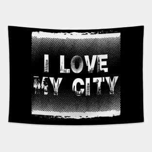 I Love My City Tapestry