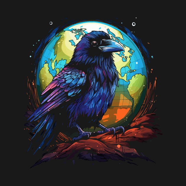 Crow Earth Day by JH Mart