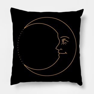 The Smiling Moon Pillow