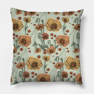 Icelandic Poppies Pillow