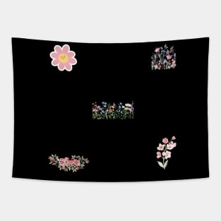 flowers blooming Tapestry