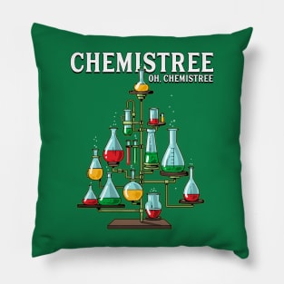Chemistree The Molecular Christmas Pillow