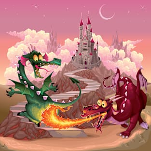 Dragon's Castle Magnet