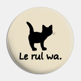 I'm A Cat (Láadan) Pin