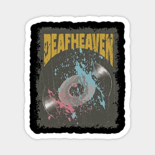 Deafheaven Vintage Vynil Magnet