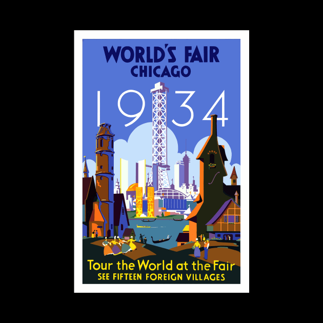 Chicago World's Fair 1934 by RockettGraph1cs