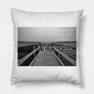 Walk To The Beach Pillow