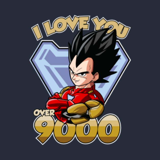 Love Over 9000 Dragon Ball Super Hoodie Teepublic