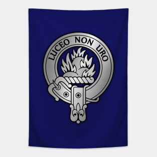 Clan MacKenzie Crest & Tartan Tapestry