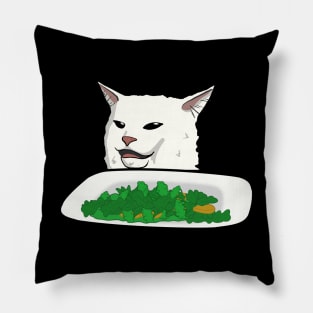 Smudge Table Cat Pillow