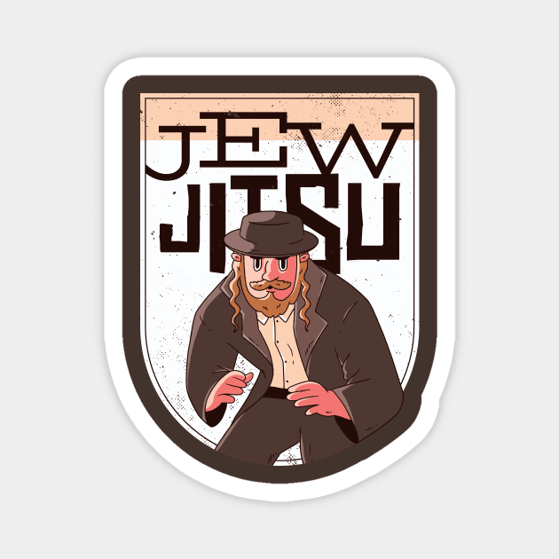 JewJitsu Magnet by Threadded